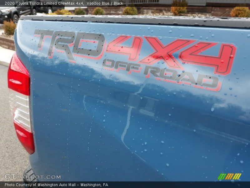Voodoo Blue / Black 2020 Toyota Tundra Limited CrewMax 4x4