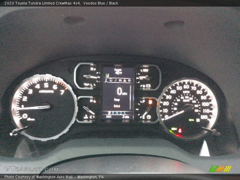Voodoo Blue / Black 2020 Toyota Tundra Limited CrewMax 4x4