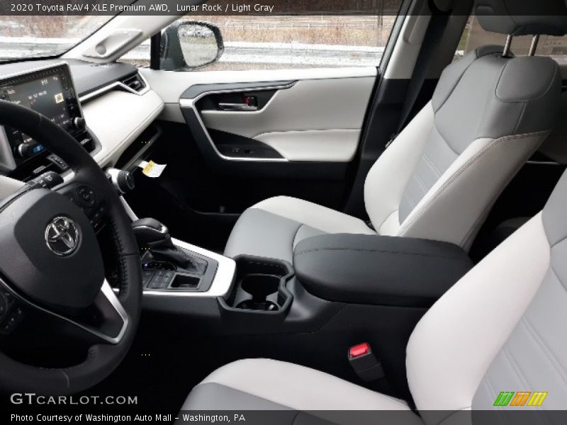 Lunar Rock / Light Gray 2020 Toyota RAV4 XLE Premium AWD