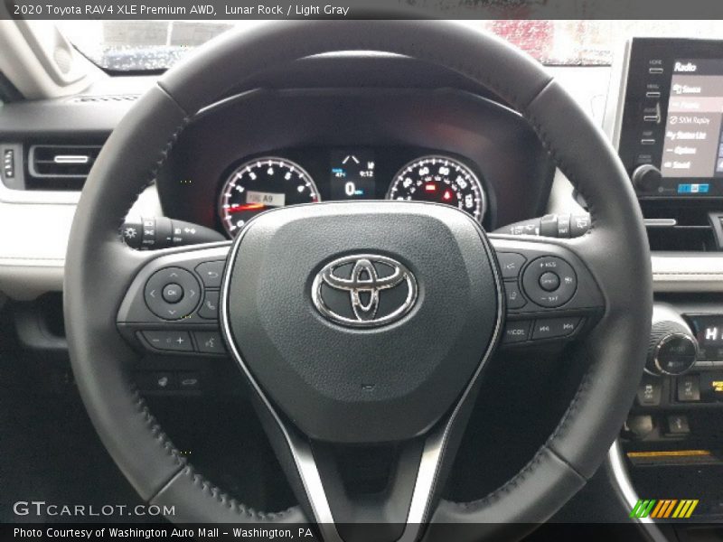 Lunar Rock / Light Gray 2020 Toyota RAV4 XLE Premium AWD