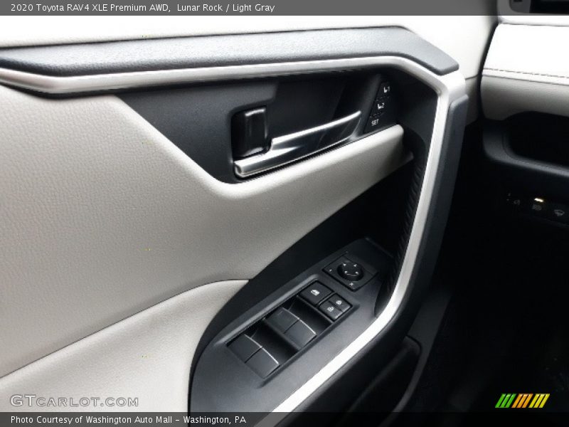 Lunar Rock / Light Gray 2020 Toyota RAV4 XLE Premium AWD