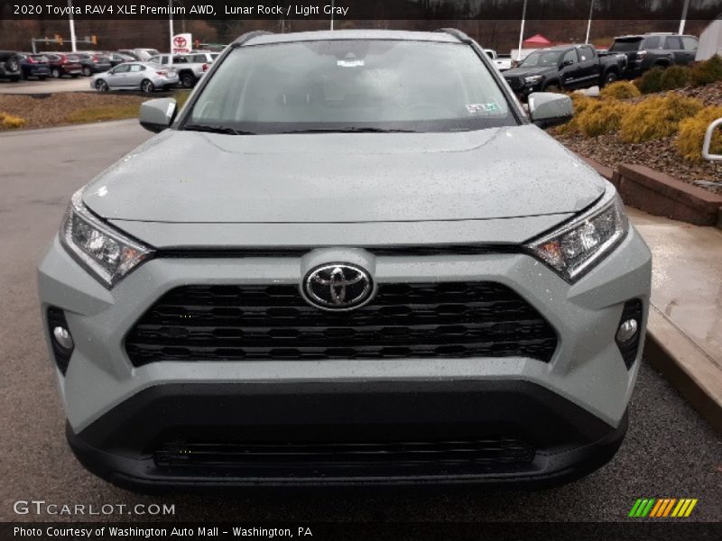 Lunar Rock / Light Gray 2020 Toyota RAV4 XLE Premium AWD