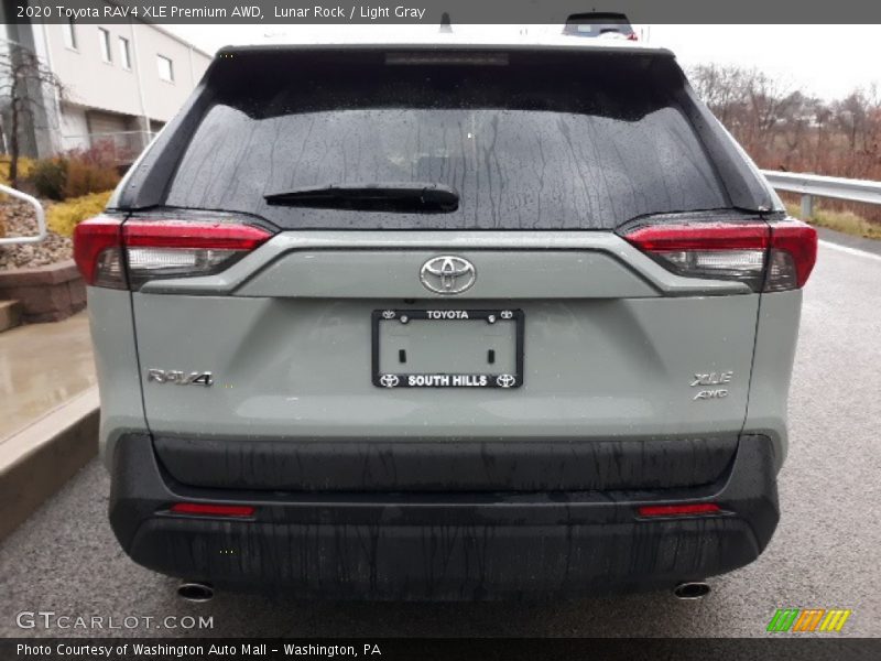 Lunar Rock / Light Gray 2020 Toyota RAV4 XLE Premium AWD