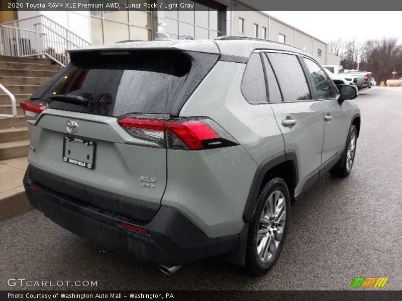 Lunar Rock / Light Gray 2020 Toyota RAV4 XLE Premium AWD
