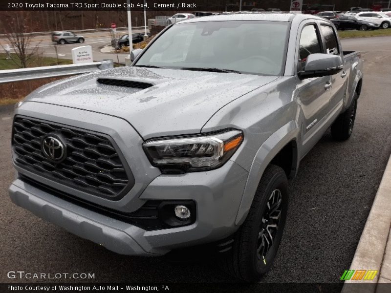 Cement / Black 2020 Toyota Tacoma TRD Sport Double Cab 4x4