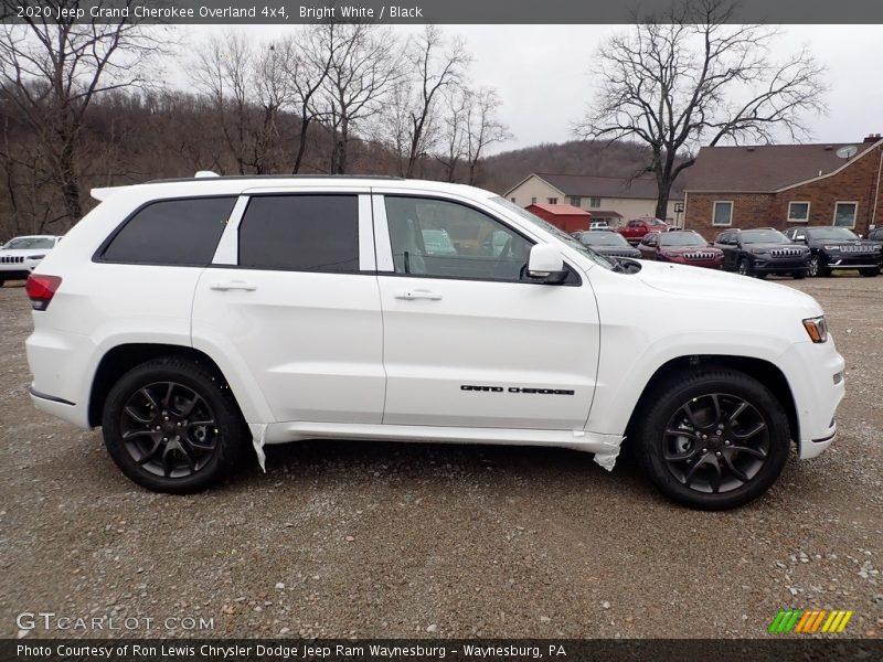 Bright White / Black 2020 Jeep Grand Cherokee Overland 4x4