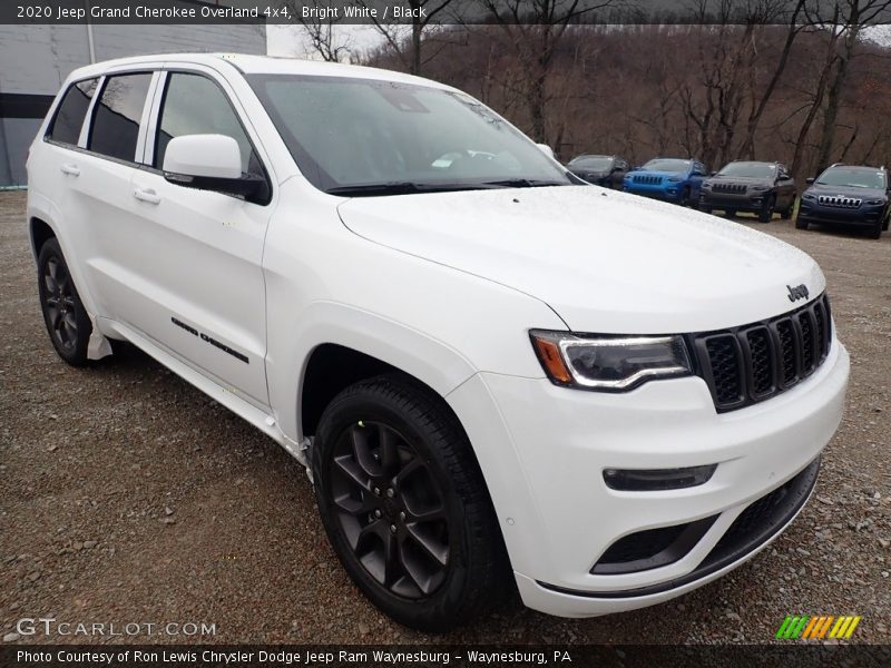 Bright White / Black 2020 Jeep Grand Cherokee Overland 4x4