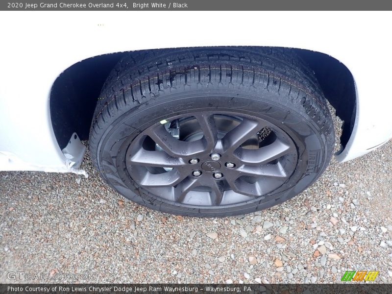 Bright White / Black 2020 Jeep Grand Cherokee Overland 4x4