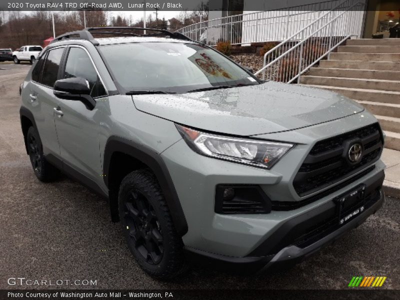 Lunar Rock / Black 2020 Toyota RAV4 TRD Off-Road AWD