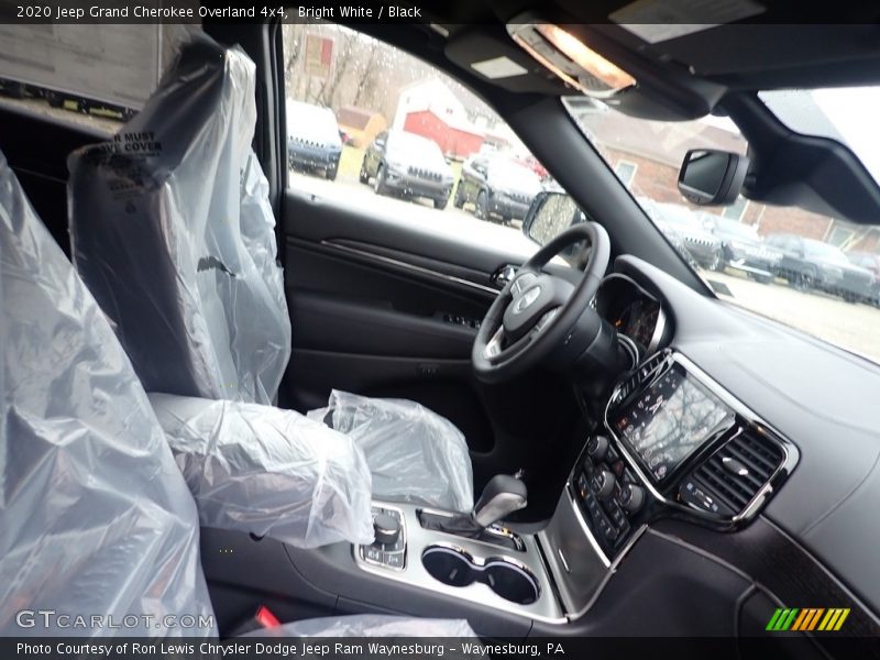 Bright White / Black 2020 Jeep Grand Cherokee Overland 4x4