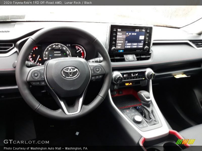Lunar Rock / Black 2020 Toyota RAV4 TRD Off-Road AWD