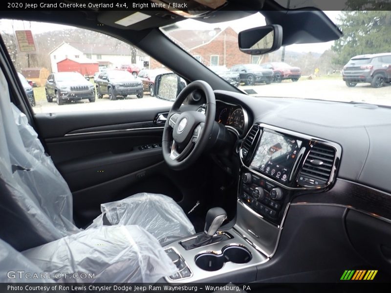 Bright White / Black 2020 Jeep Grand Cherokee Overland 4x4