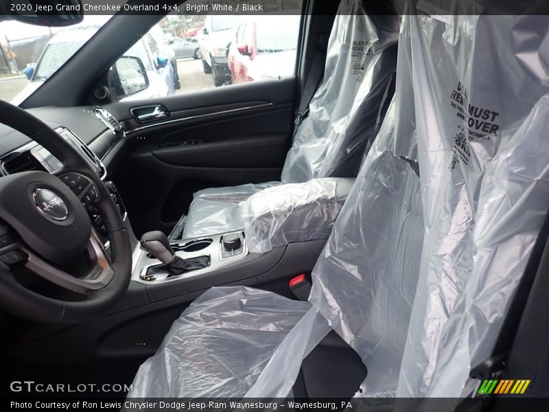 Bright White / Black 2020 Jeep Grand Cherokee Overland 4x4