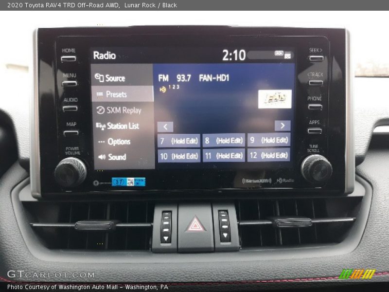 Lunar Rock / Black 2020 Toyota RAV4 TRD Off-Road AWD