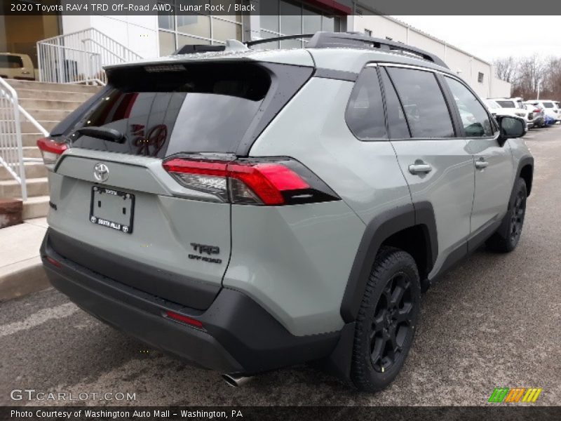 Lunar Rock / Black 2020 Toyota RAV4 TRD Off-Road AWD