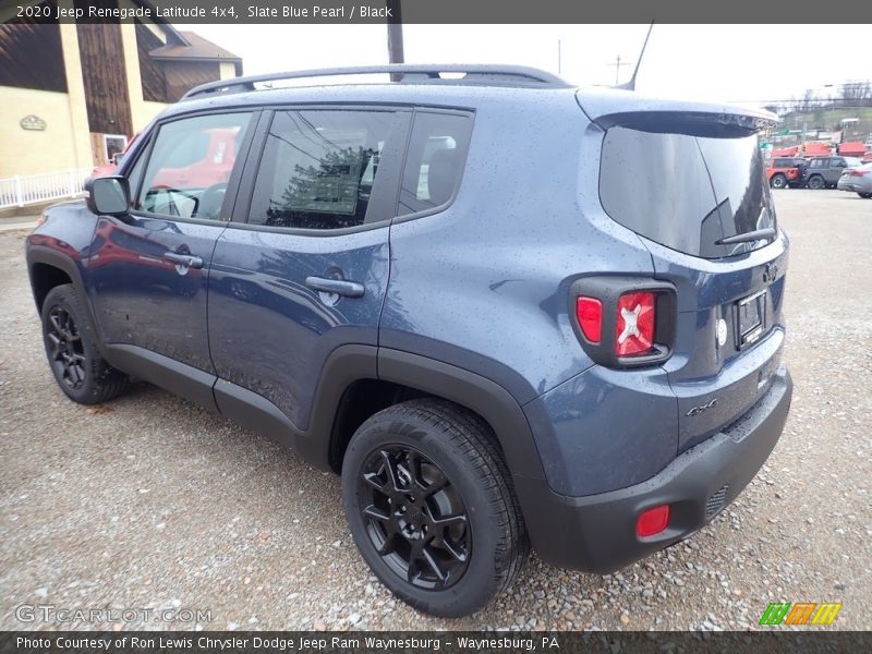 Slate Blue Pearl / Black 2020 Jeep Renegade Latitude 4x4