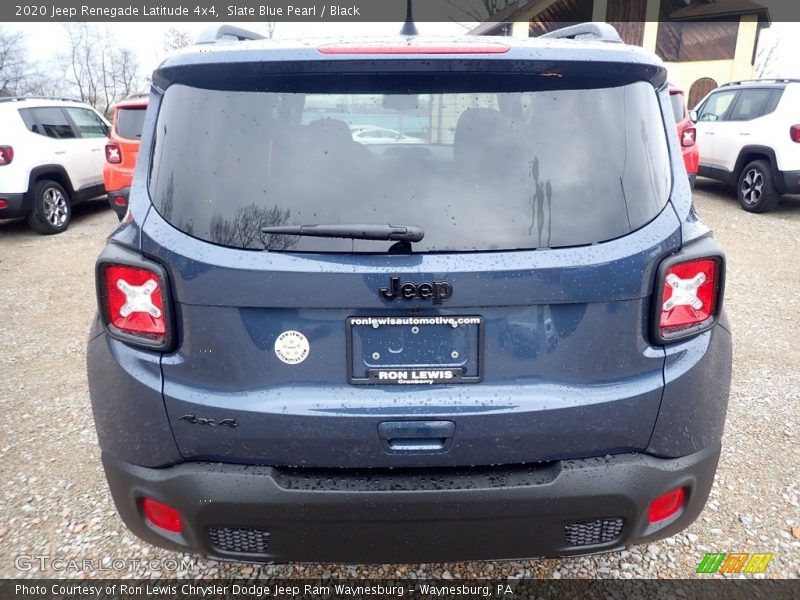 Slate Blue Pearl / Black 2020 Jeep Renegade Latitude 4x4