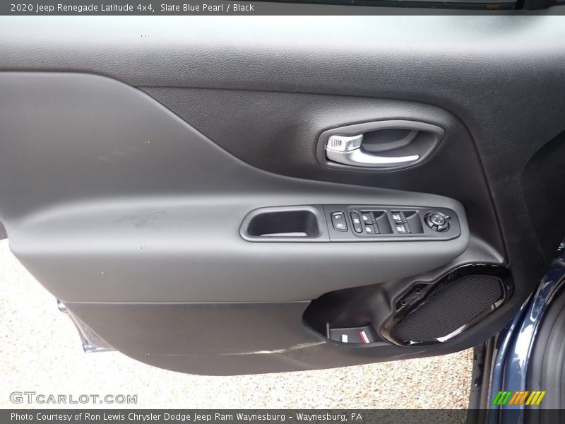 Slate Blue Pearl / Black 2020 Jeep Renegade Latitude 4x4