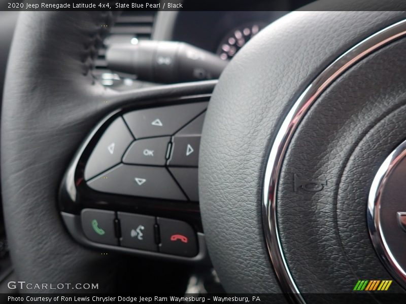 Slate Blue Pearl / Black 2020 Jeep Renegade Latitude 4x4