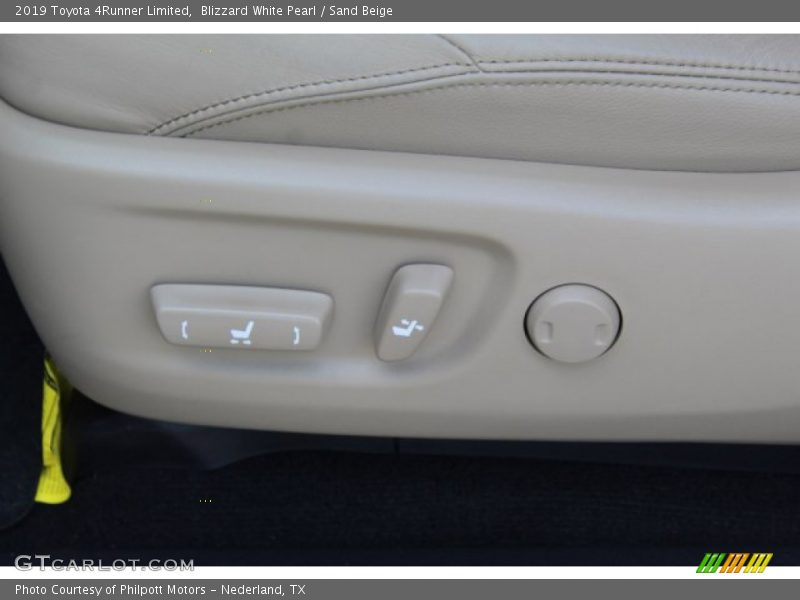 Blizzard White Pearl / Sand Beige 2019 Toyota 4Runner Limited