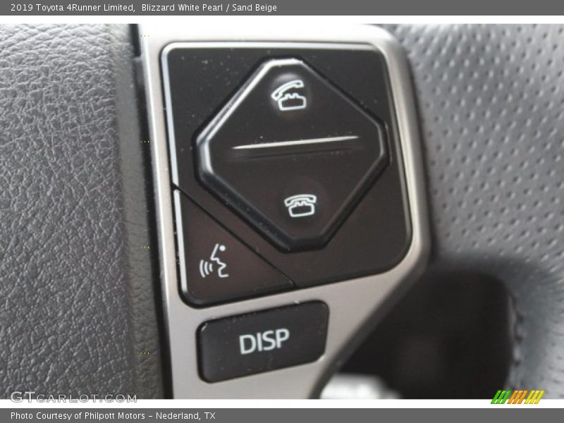 Blizzard White Pearl / Sand Beige 2019 Toyota 4Runner Limited