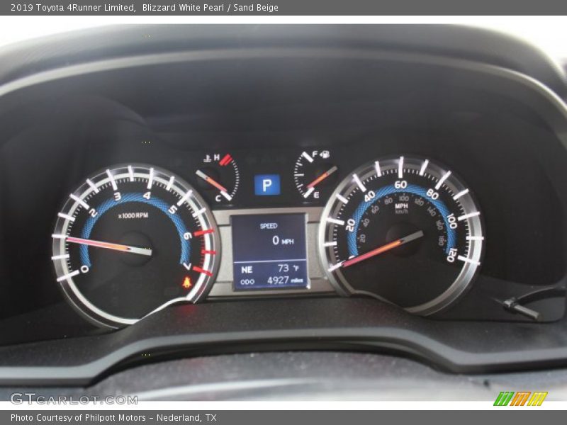 Blizzard White Pearl / Sand Beige 2019 Toyota 4Runner Limited