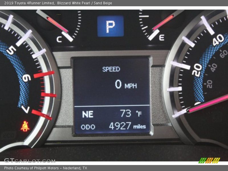 Blizzard White Pearl / Sand Beige 2019 Toyota 4Runner Limited