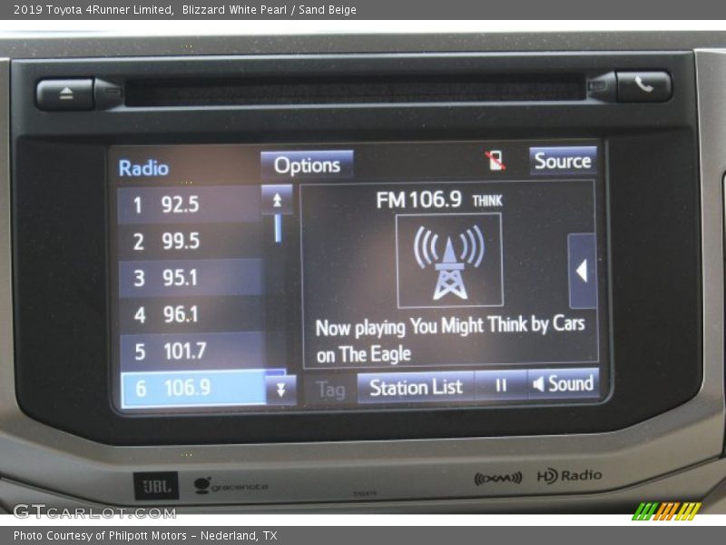 Blizzard White Pearl / Sand Beige 2019 Toyota 4Runner Limited