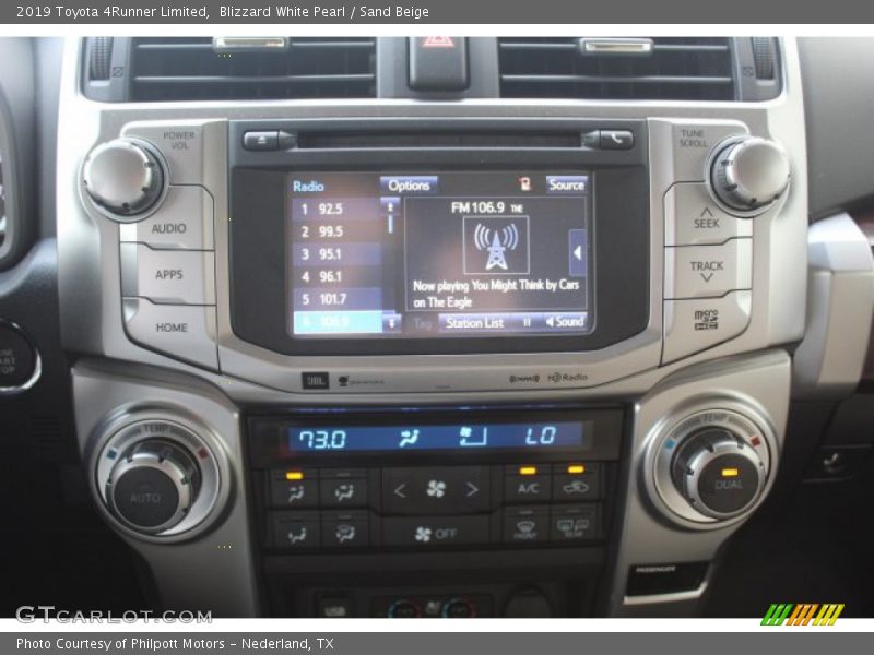 Blizzard White Pearl / Sand Beige 2019 Toyota 4Runner Limited