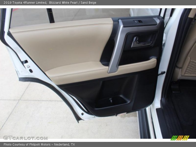 Blizzard White Pearl / Sand Beige 2019 Toyota 4Runner Limited