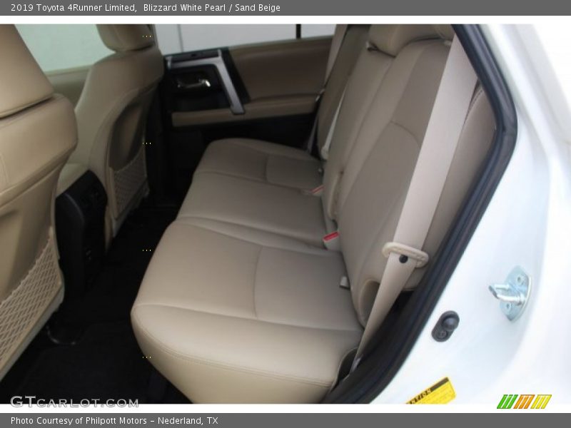 Blizzard White Pearl / Sand Beige 2019 Toyota 4Runner Limited