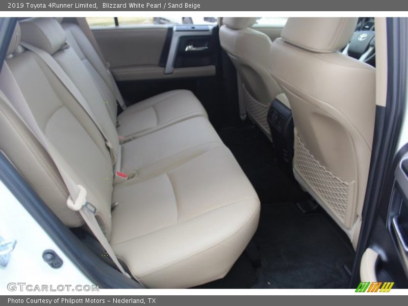 Blizzard White Pearl / Sand Beige 2019 Toyota 4Runner Limited