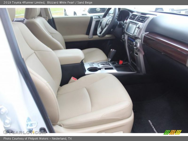 Blizzard White Pearl / Sand Beige 2019 Toyota 4Runner Limited