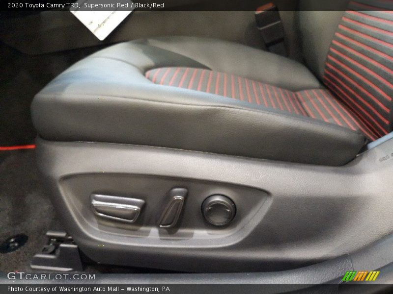 Front Seat of 2020 Camry TRD