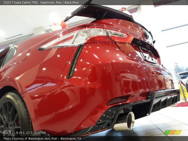 Supersonic Red / Black/Red 2020 Toyota Camry TRD