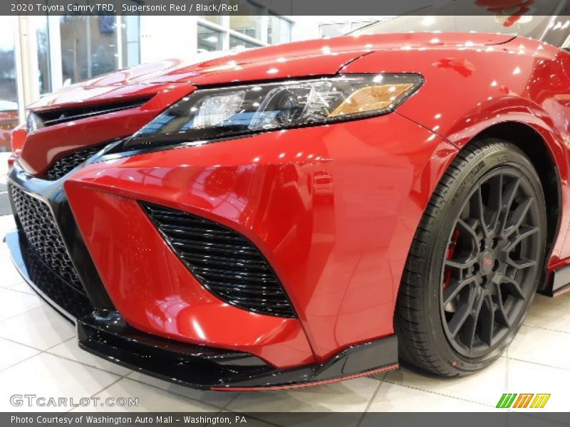 Supersonic Red / Black/Red 2020 Toyota Camry TRD