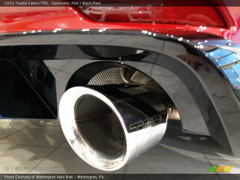 Exhaust of 2020 Camry TRD