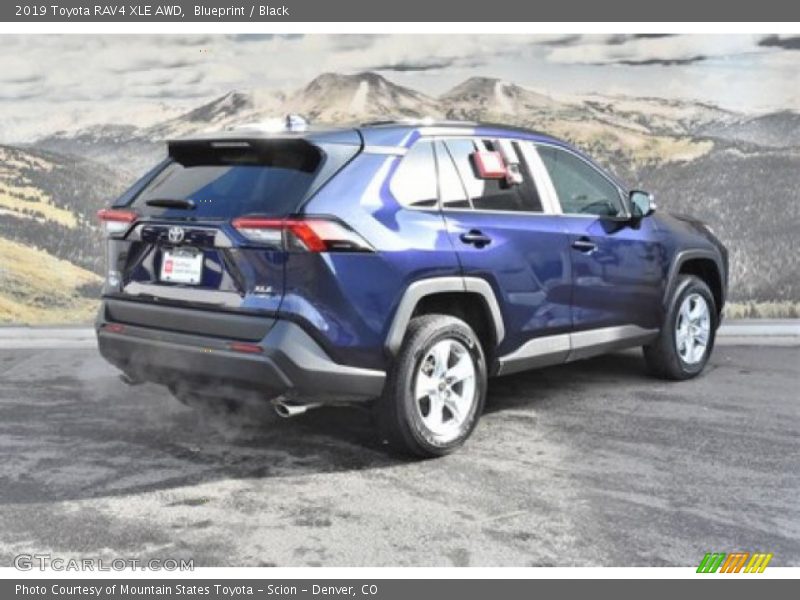 Blueprint / Black 2019 Toyota RAV4 XLE AWD