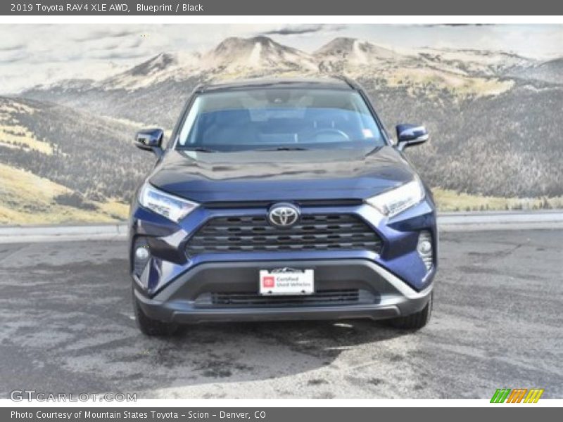 Blueprint / Black 2019 Toyota RAV4 XLE AWD