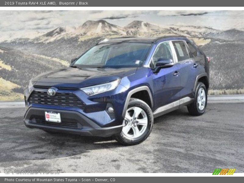Blueprint / Black 2019 Toyota RAV4 XLE AWD