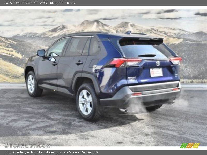 Blueprint / Black 2019 Toyota RAV4 XLE AWD