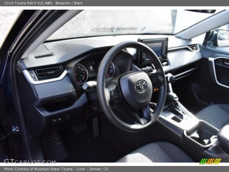 Blueprint / Black 2019 Toyota RAV4 XLE AWD