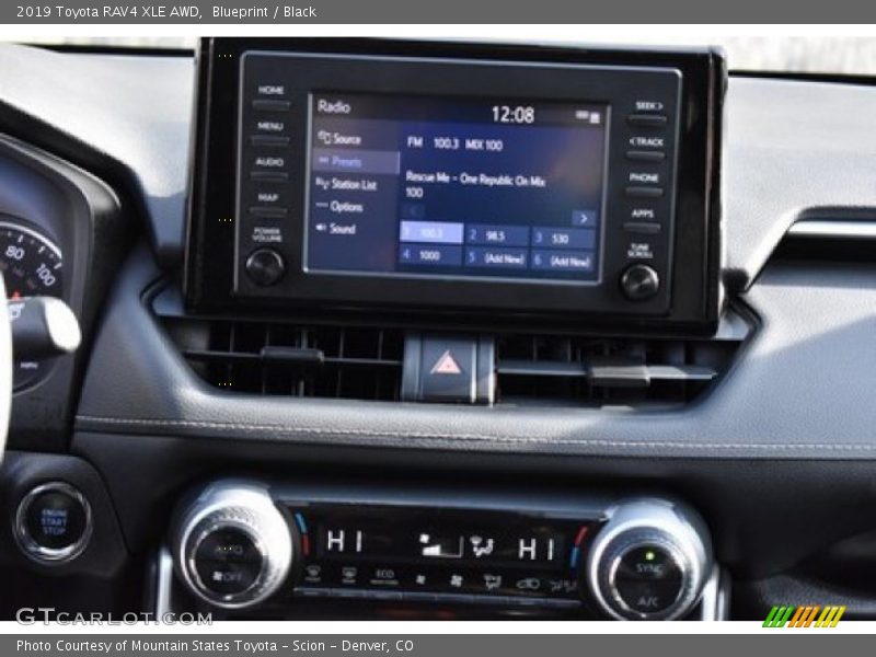 Blueprint / Black 2019 Toyota RAV4 XLE AWD