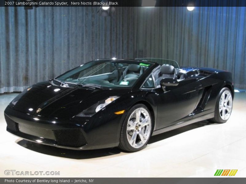 Nero Noctis (Black) / Black 2007 Lamborghini Gallardo Spyder