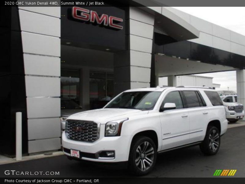 Summit White / Jet Black 2020 GMC Yukon Denali 4WD