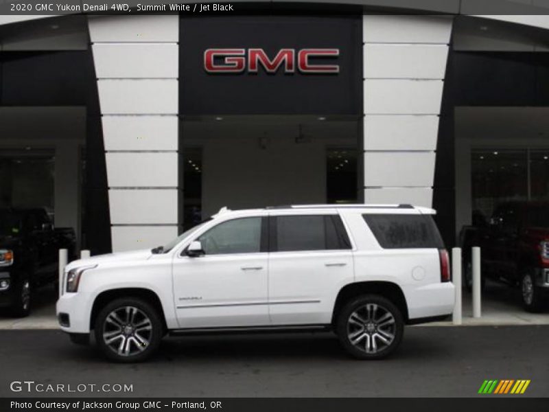 Summit White / Jet Black 2020 GMC Yukon Denali 4WD