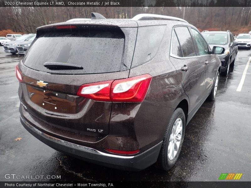 Chocolate Metallic / Jet Black 2020 Chevrolet Equinox LT AWD