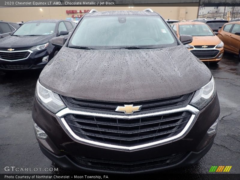 Chocolate Metallic / Jet Black 2020 Chevrolet Equinox LT AWD