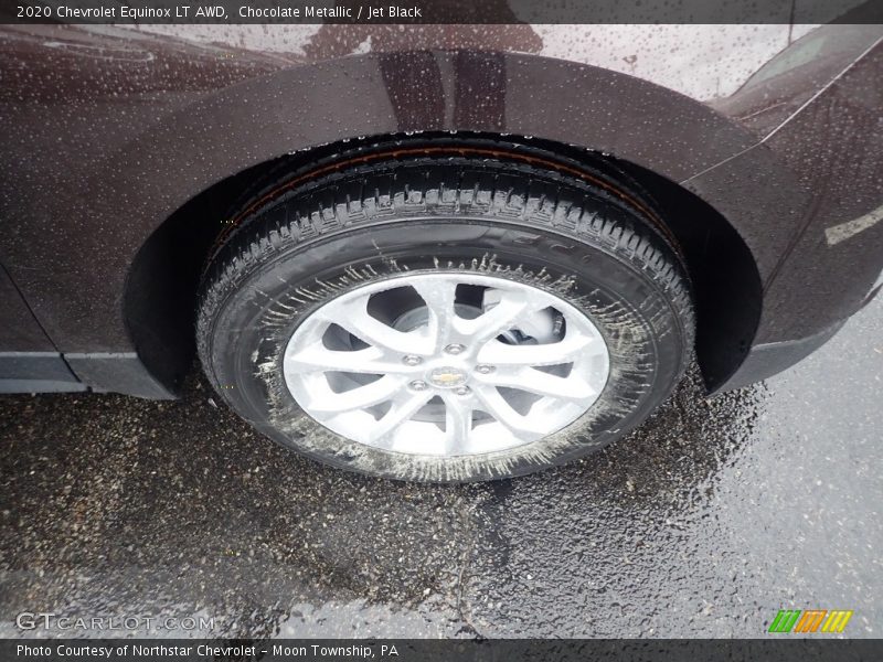Chocolate Metallic / Jet Black 2020 Chevrolet Equinox LT AWD