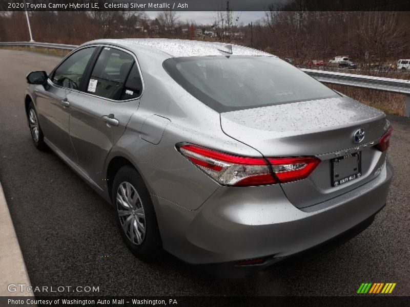 Celestial Silver Metallic / Ash 2020 Toyota Camry Hybrid LE
